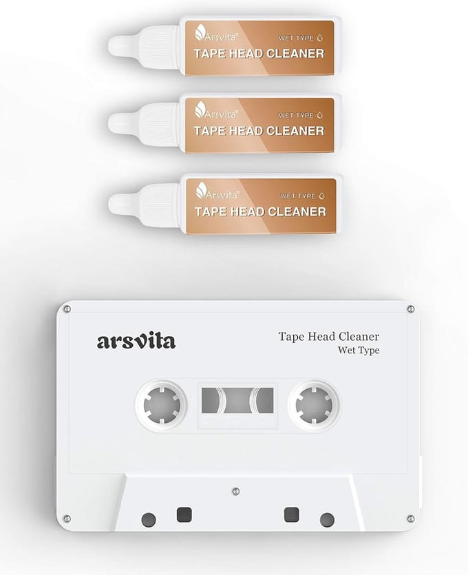 Kopteleinigingsset en Demagnetiseerder voor Cassettedecks en Audio Tape