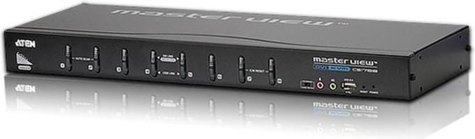 ATEN CS1768 KVM Switch DVI, USB, Audio, 8 Ports