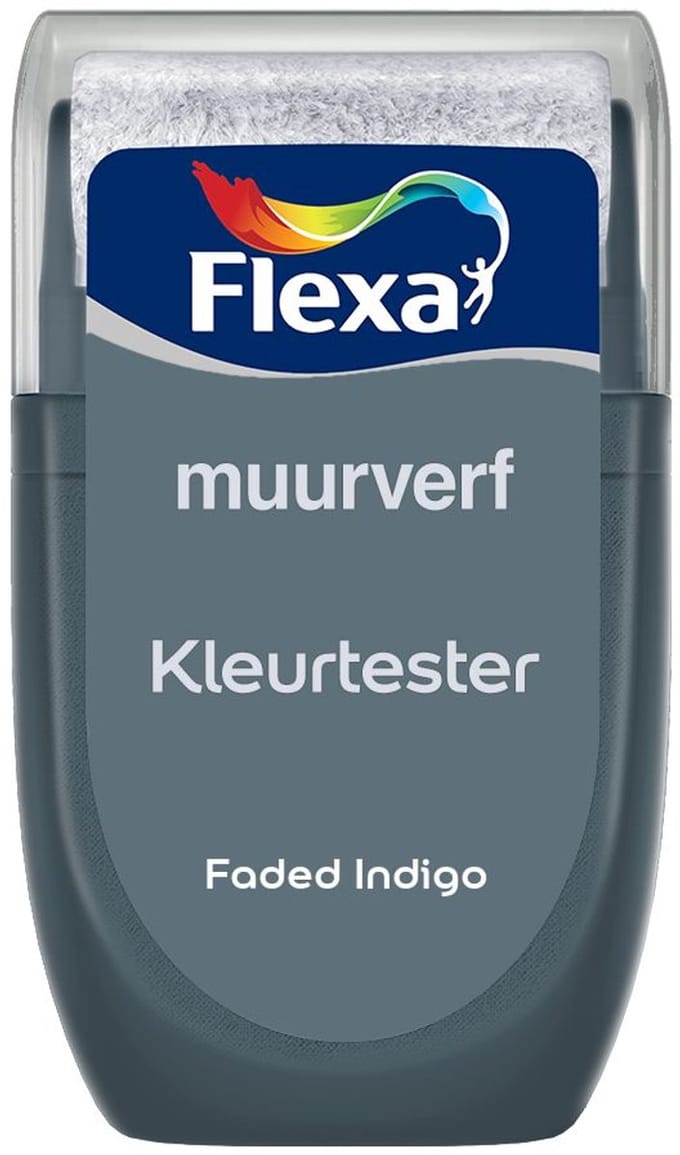 Flexa - Kleurtester Muurverf - Faded Indigo - Creations - Mengverf - 0.03L