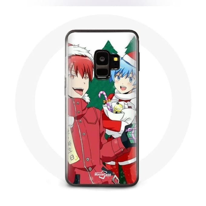Coque pour Samsung Galaxy S9 Karma et Nagisa Assassination Classroom Anime Christmas day