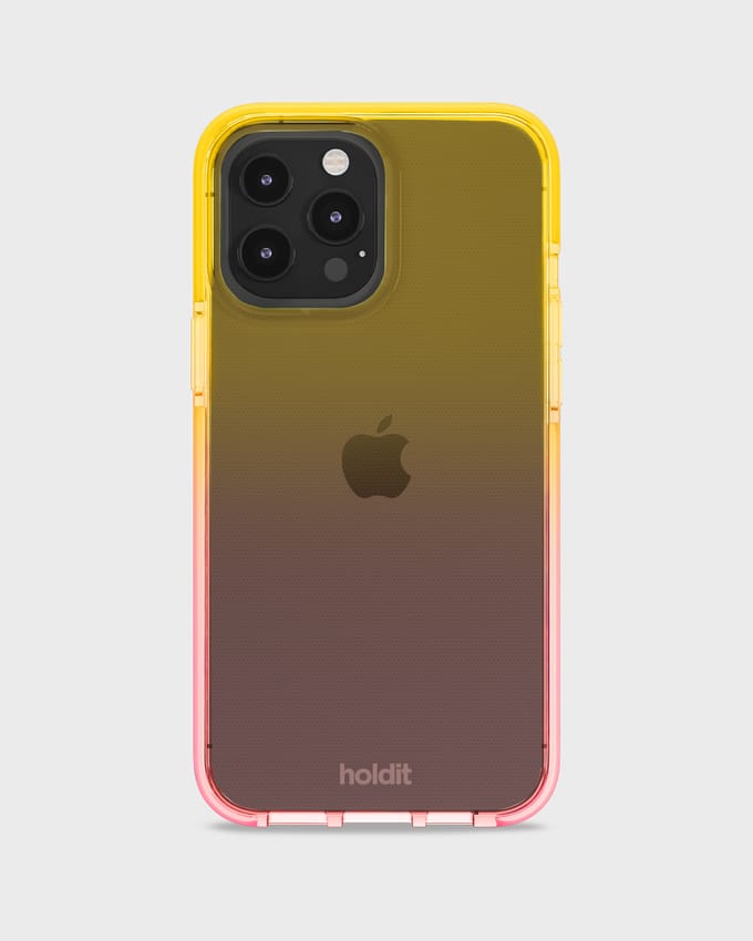 Phone case Seethru Gradient Bright Pink/Orange Juice iPhone 13 Pro Max