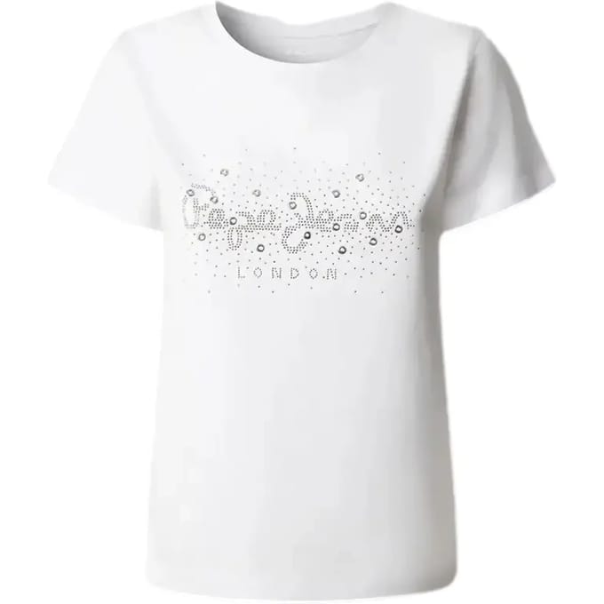 Pepe Jeans Brady T-shirt Met Korte Mouwen Wit L Vrouw