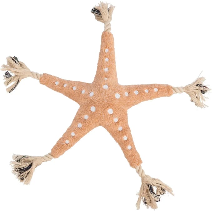 Zeesterren pluche/touw speelgoed voor honden Trixie Be Nordic Jane