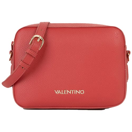 VALENTINO schoudertas Brixton Camera Bag Rubino donkerrood