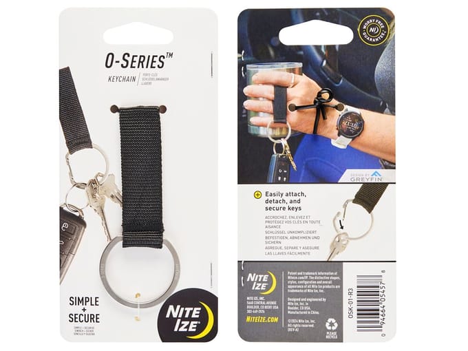 Nite Ize O-Series Keychain Black