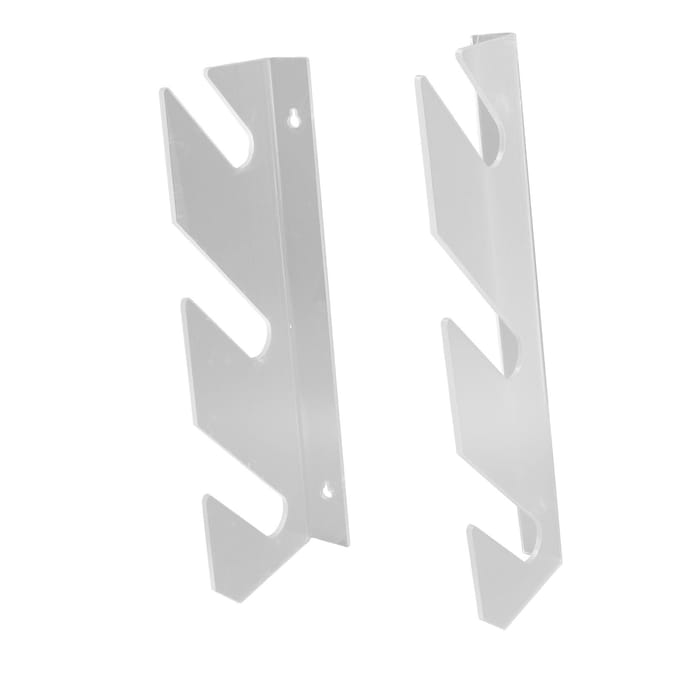 Skateboard Wandmontage Displayrek Acryl 3 Laags Horizontale Skateboard Wanddisplay Hanger voor white
