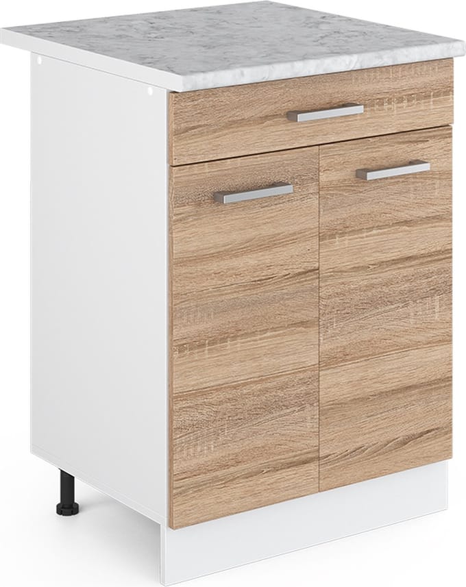 Vicco R-Line Universele onderkast – 60 cm met laden Sonoma