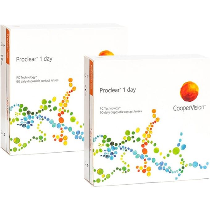 -2.25 - Proclear® 1 day - 90 pack - Daglenzen - BC 8.70 - Contactlenzen