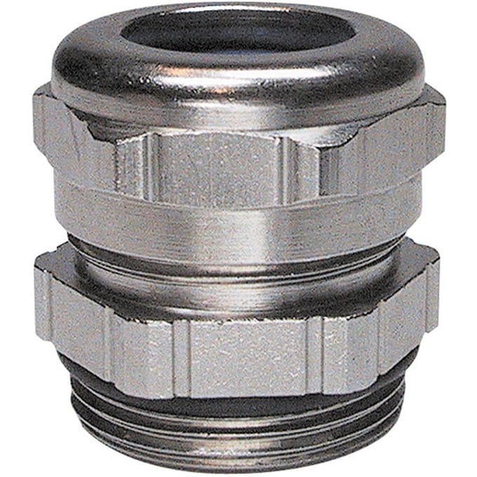 Vernikkelde Messing Kabeldoorvoer R3/8 6.5-9.5mm - 1038D9,5 [2 Stuks]
