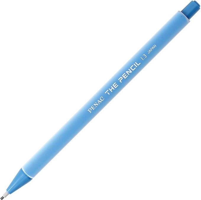 Penac The Pencil Vulpotlood - 1.3mm - Mechanical Pencil - Blauw met Wit
