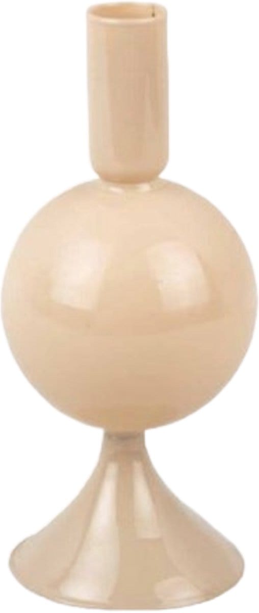 Present Time - Kaarsenhouder 'Sparkle Ball' - Zandbruin