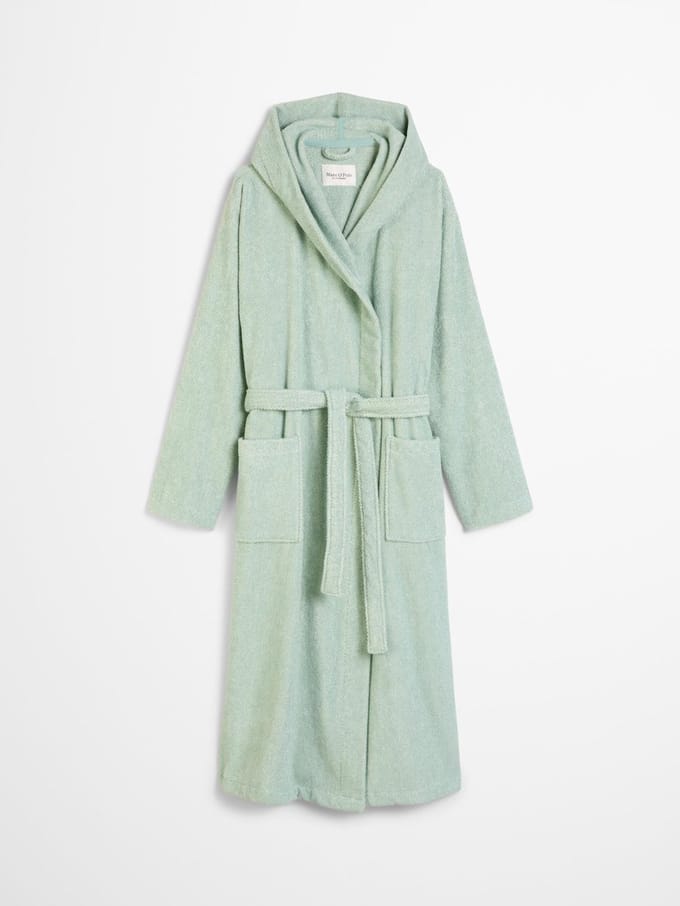Marc O'Polo Timeless Women Melange Badjas Aquamarine - S