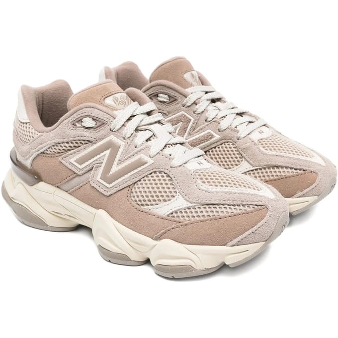 New Balance 9060 Kindersneakers - Bruin - Maat 38.5 - Mesh/Synthetisch