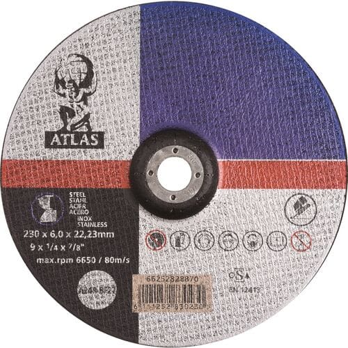 Symantec Norton Afbraamschijf staal/inox 230x6x22,23mm