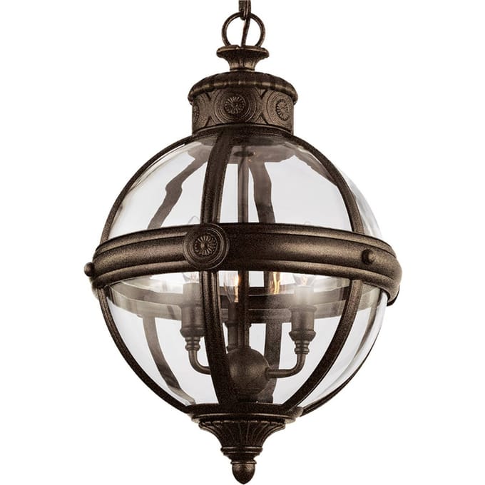 Feiss LED Kroonluchter | 3X E14 Max 60W | Dimbaar | British Bronze