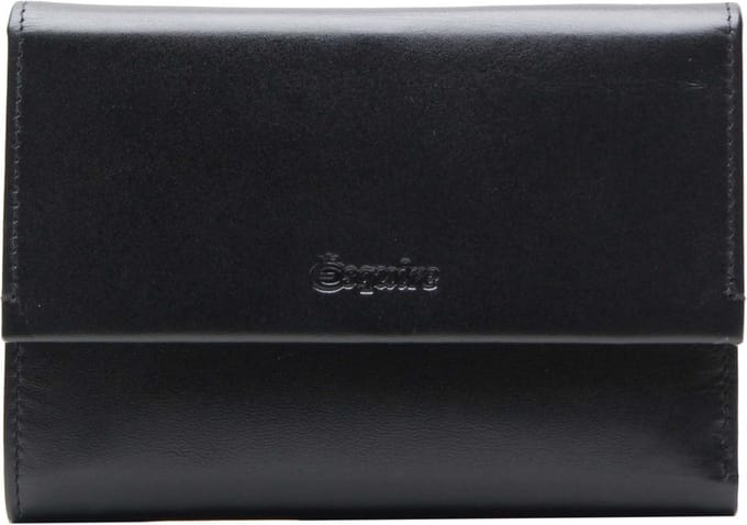 Esquire Portemonnee Silk 02 Wallet Black Zwart