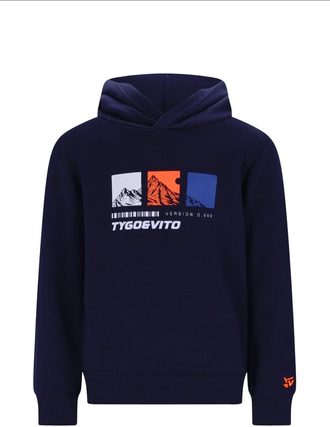 TYGO & vito - Hoody Hesse - Navy - Maat 92