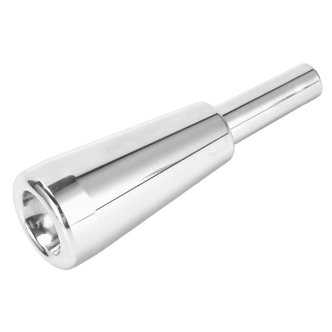 Trompet Mondstuk 3C Metaal Materiaal Langdurige Glans Dikker Zwaarder Vervangbaar Mondstuk white