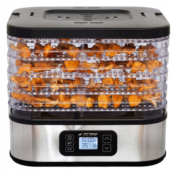 Ruhhy Artronix - Voedseldroger - 400W - Timer - LCD