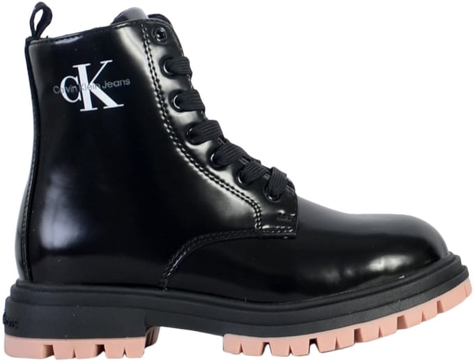 Jeans-laarsjes met veters (Lace-Up Bootie)