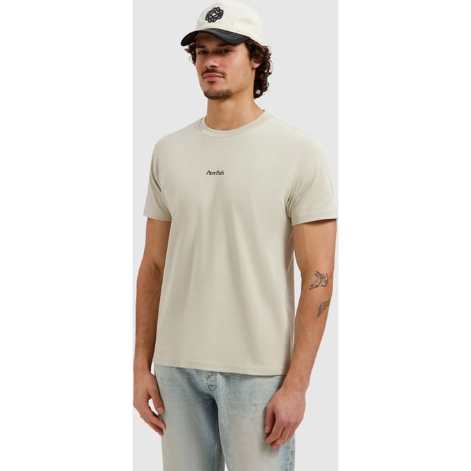 Pure Path T-shirt Bold Emblem Sand (26010107 - 46)