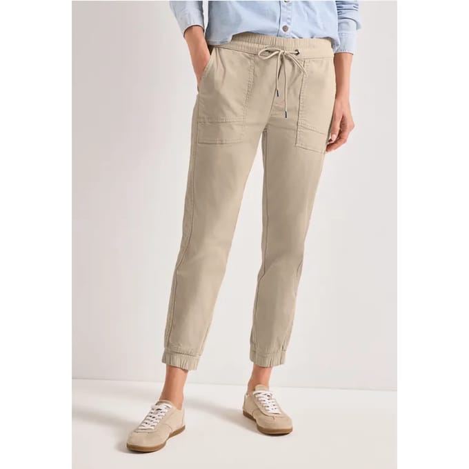 Slim Leg broek in papertouch kwaliteit