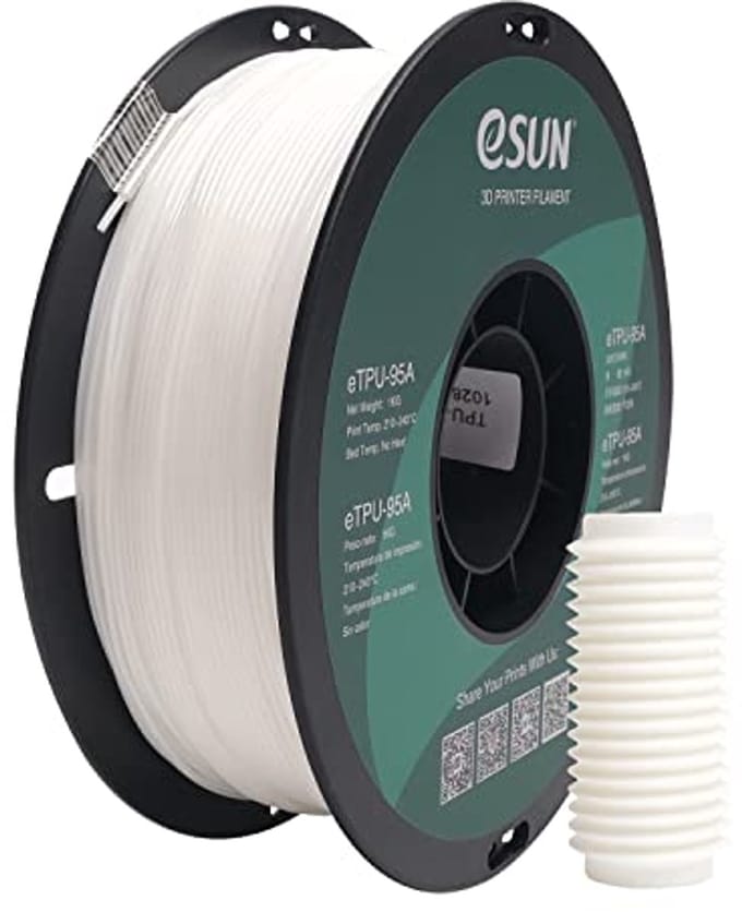 Flexibel TPU 3D Printer Filament 1.75mm - 1KG - Hoogwaardige Kwaliteit
