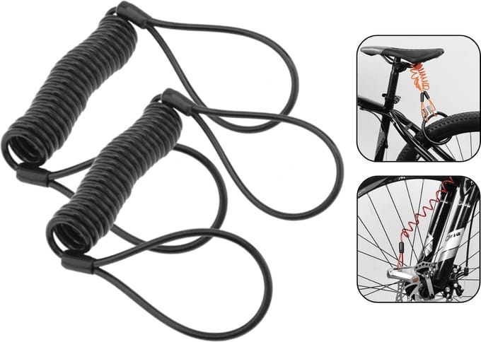 2x PD® - Staalkabel - staalkabel met lussen - 2 stuks - Geïsoleerd - 4 mm x 2 meter