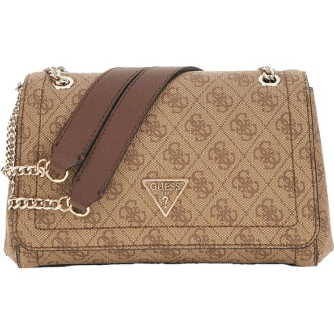 Guess Noelle II Convertible Xbody Flap - Schoudertas 24 cm (bone logo)