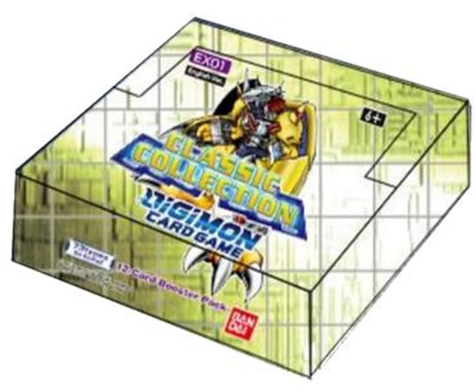 Digimon Card Game Classic Collection EX-01 Booster Display (24 packs)