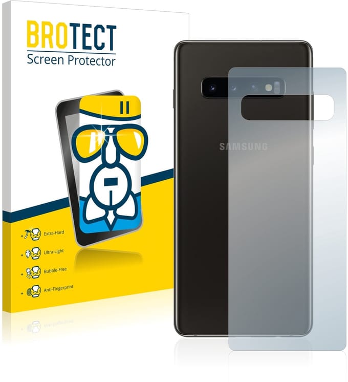 Screenprotector voor Samsung Galaxy S10 (Achterkant) Beschermglas transparant