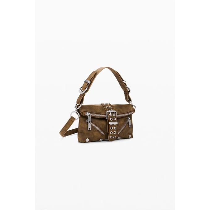Desigual handtas schoudertas Valentine Hand Bag Camel bruine
