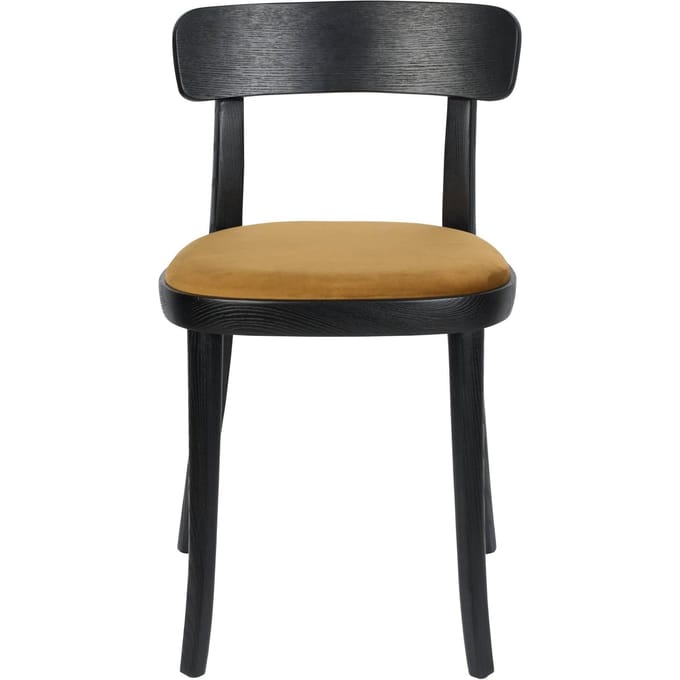 Set van 2 eetkamerstoelen Brandon velvet | Dutchbone