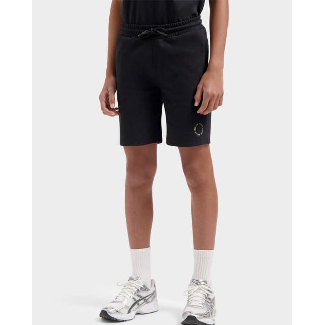 Ballin Amsterdam - Jongens Regular fit Shorts Sweat - Black - Maat 14