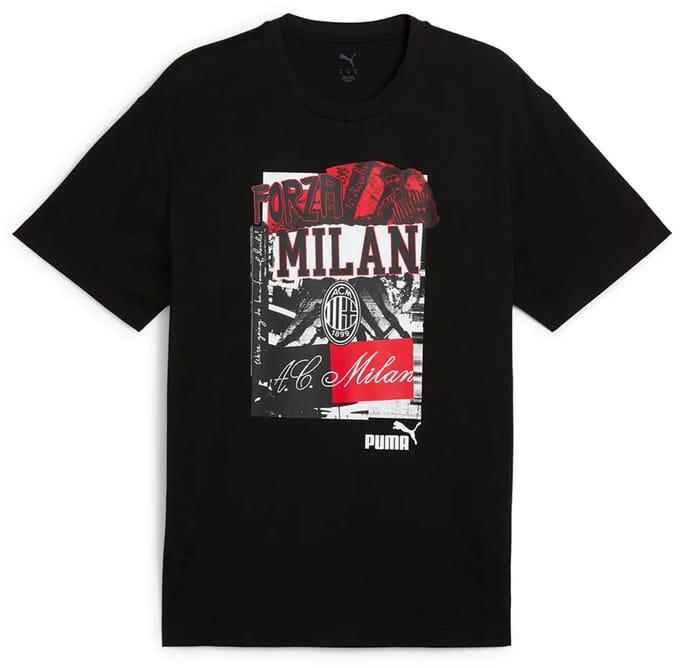 Puma Select Ac Milan Ftblnrgy+ T-shirt Met Korte Mouwen Rood XL