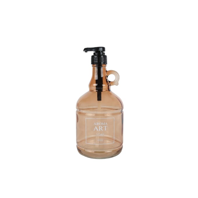 Zeeppomp aroma art soap 1500ml glas 12x12x24cm