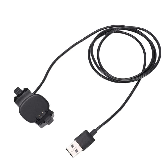Chargeur de montre intelligente compatible avec MagicBand Plus Câble de chargement USB A de remplacement Sûr Charge rapide 3,3 pieds Type 1 black