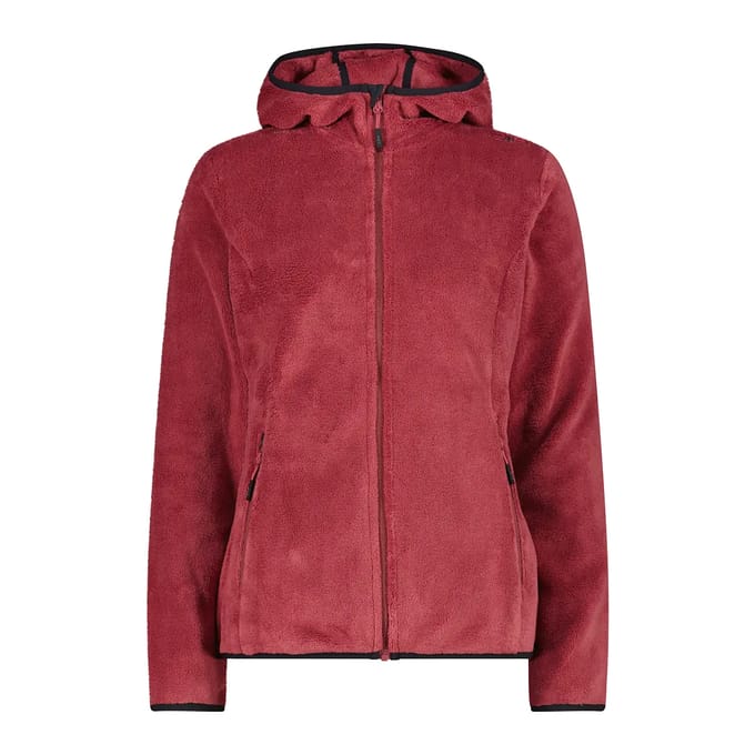 Dames fleece met capuchon CMP