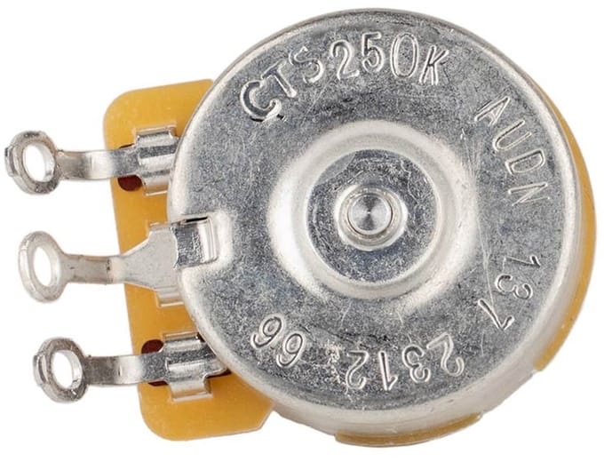 CTS USA 250K Vintage Potentiometers - Bulk Pack van 20 Stuks