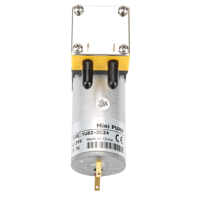 24V 0.4 1L min Miniature Diaphragm Pump Vacuum Pump For Air Liquid