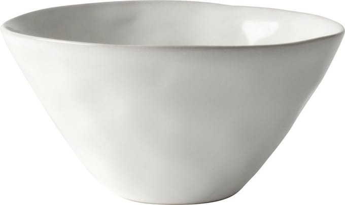 Dutch Rose Organic Kommen - Schaaltjes - Ø14cm - Stoneware Handgemaakt - Wit