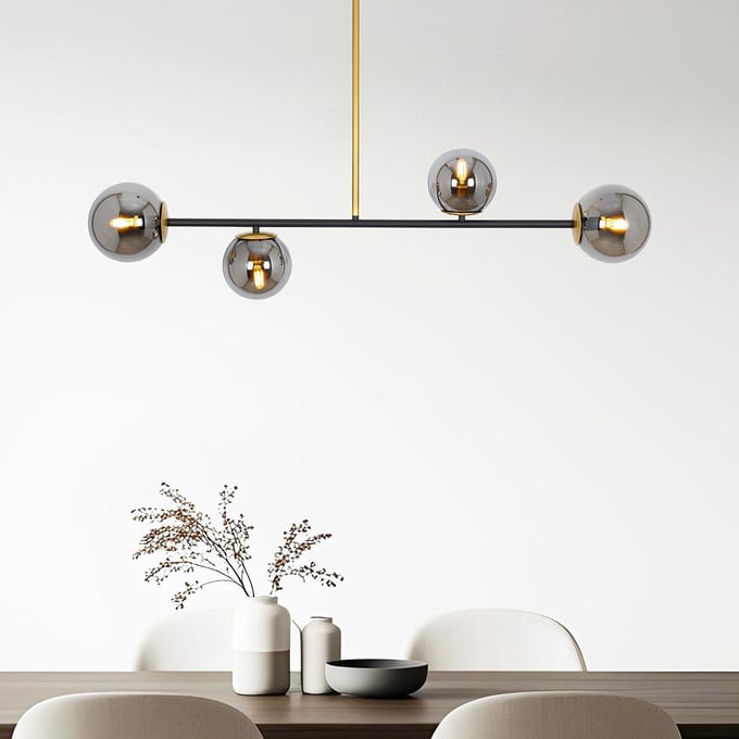 LumenXL Design hanglamp Davy, 4-lichts