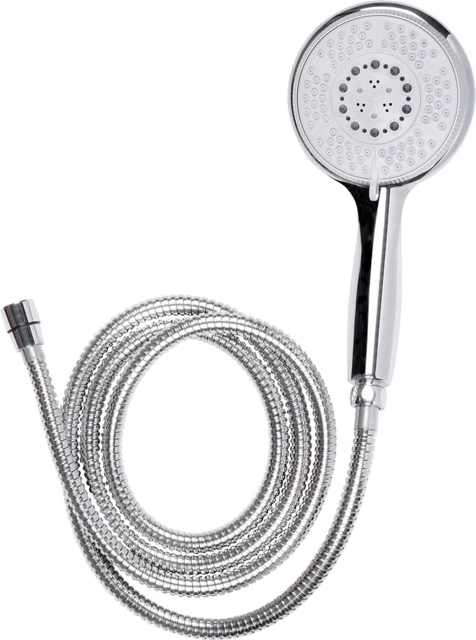 Differnz Handdouche 5 standen met 1.5 m slang chroom