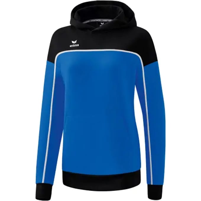 Erima Change Sweatshirt Met Capuchon Dames - Wit / Zwart / New Royal | Maat: 36