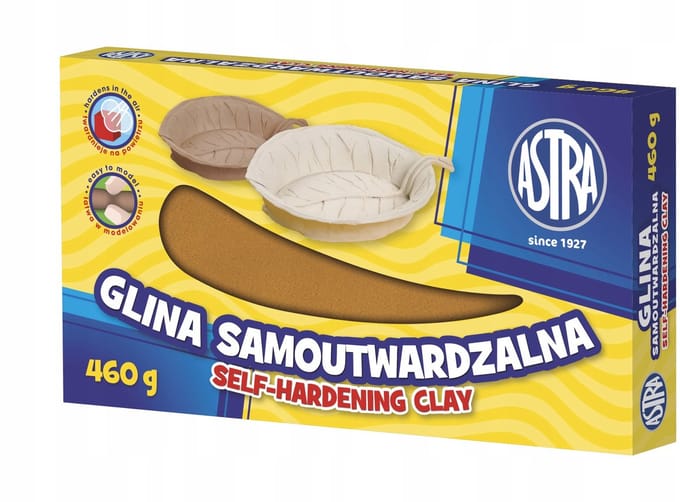 Astra Zelfhardende Klei Terracotta 460g - Kneedbaar & Schilderbaar