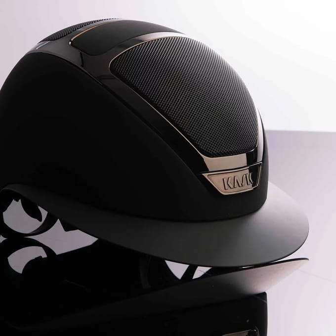 Paardrijhelm Kask Star Lady Chrome Silver