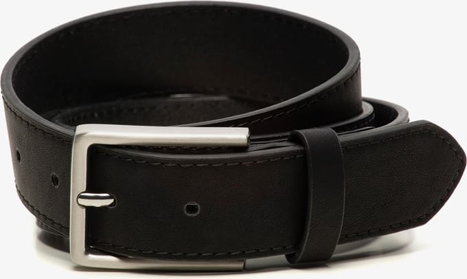 Heren riem zwart - Maat 85