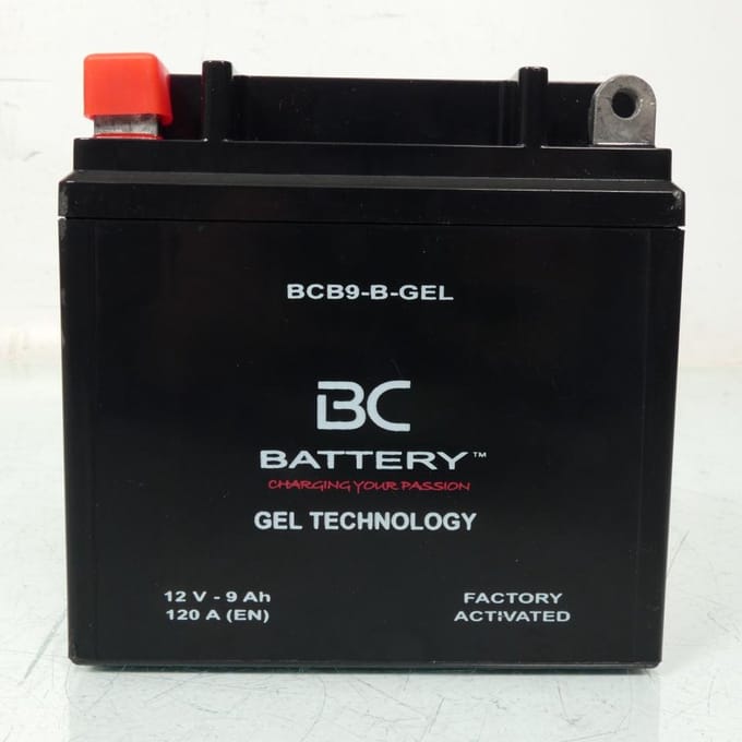 Batterie SLA BC Battery pour Auto Piaggio YB9-B / 12V 9Ah Neuf
