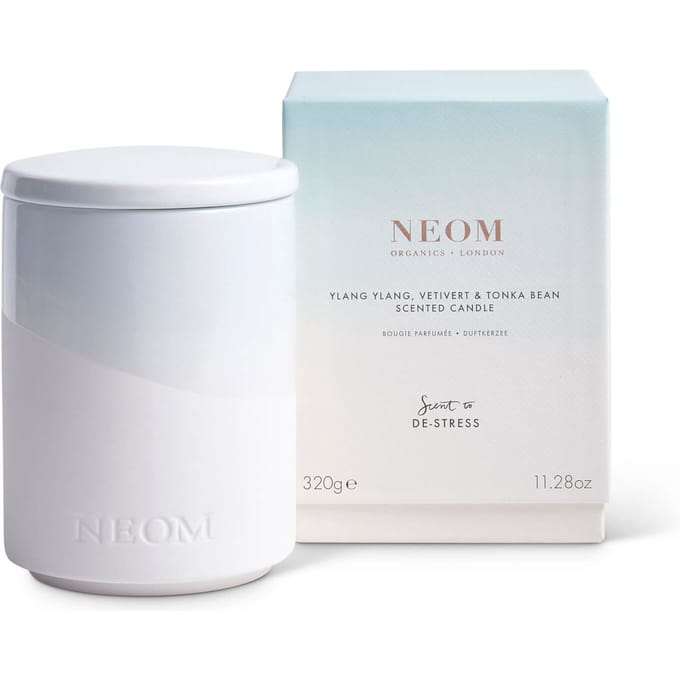 NEOM Geurkaars Ylang-Ylang, Vetiver en Tonkaboon 320g