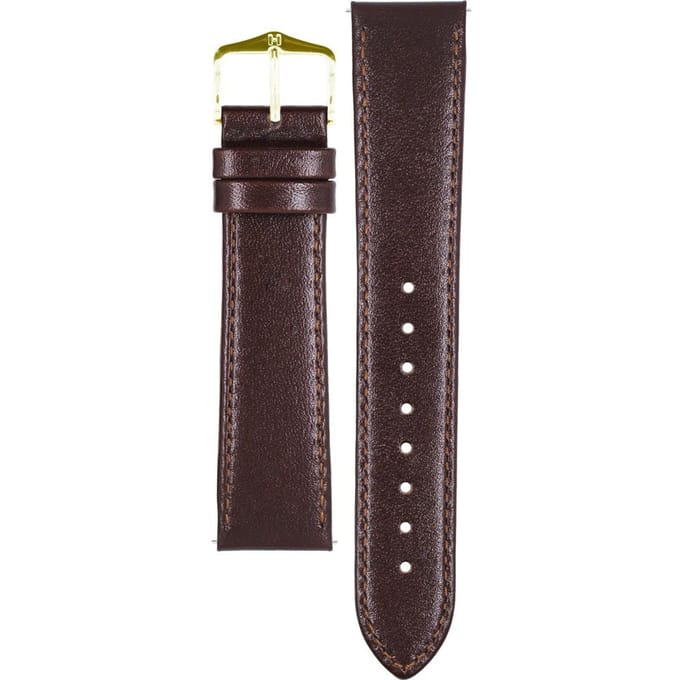 HIRSCH OSIRIS M BROWN SHINY CALF 20/18MM 03475110-1-20